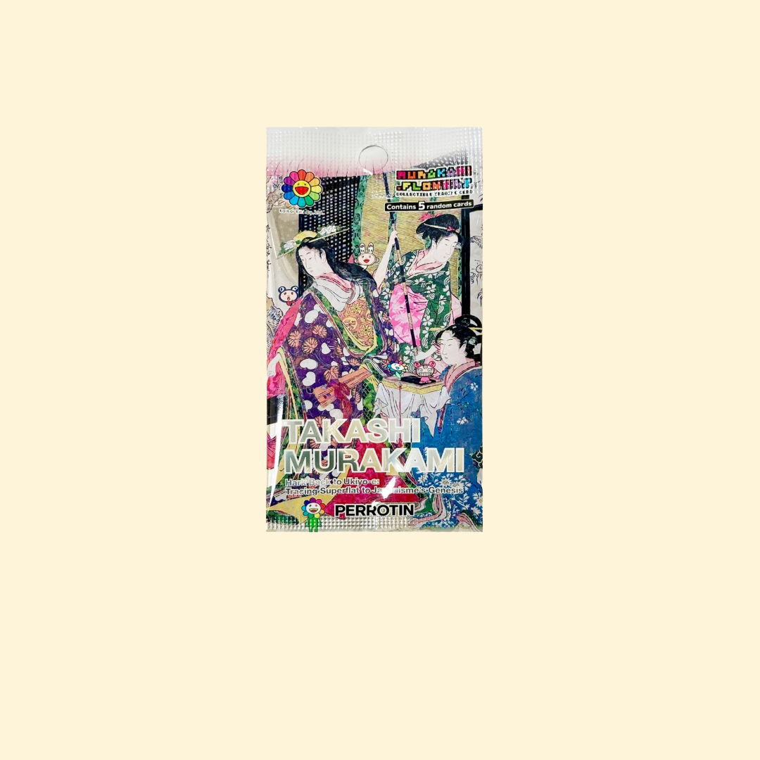 Takashi Murakami - Trading Cards - Hark Back to Ukiyo-e: Tracing Superflat to Japonisme's Genesis (Pack of 5)