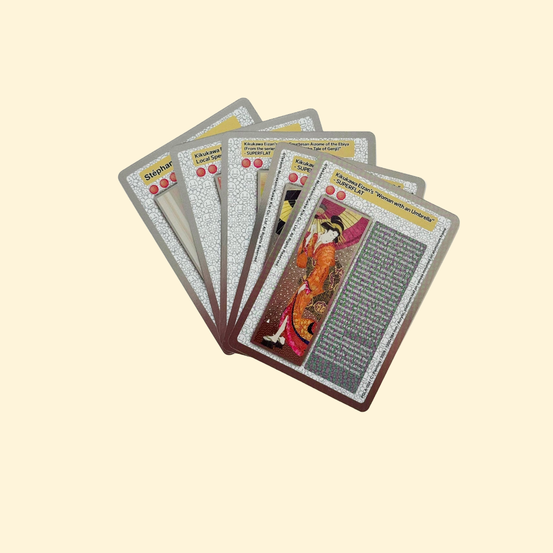 Takashi Murakami - Trading Cards - Hark Back to Ukiyo-e: Tracing Superflat to Japonisme's Genesis (Pack of 5)