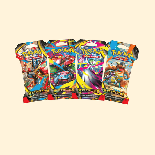 [PRÉCOMMANDE] Art Set Pokémon (4 illustrations différentes de boosters – ME01 Méga-Évolution)