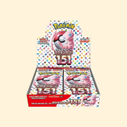 Display Pokémon SV2a 151 – Édition Japonaise (20 Boosters)