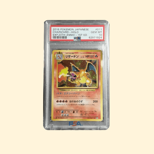 Carte Pokémon Japonaise Expansion 20th Anniversary #011 Charizard – Holo – 1st Edition