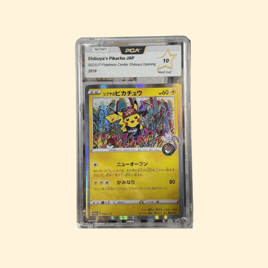 Carte Pokémon PCA 10 – Shibuya’s Pikachu – Promo Japonaise 002/S-P (2019)