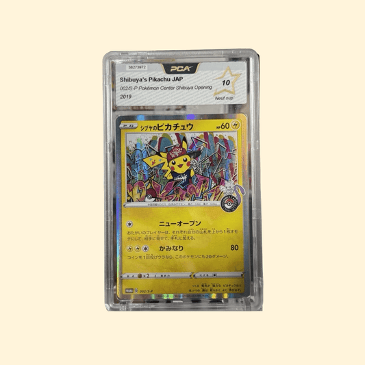 Carte Pokémon PCA 10 – Shibuya’s Pikachu – Promo Japonaise 002/S-P (2019)