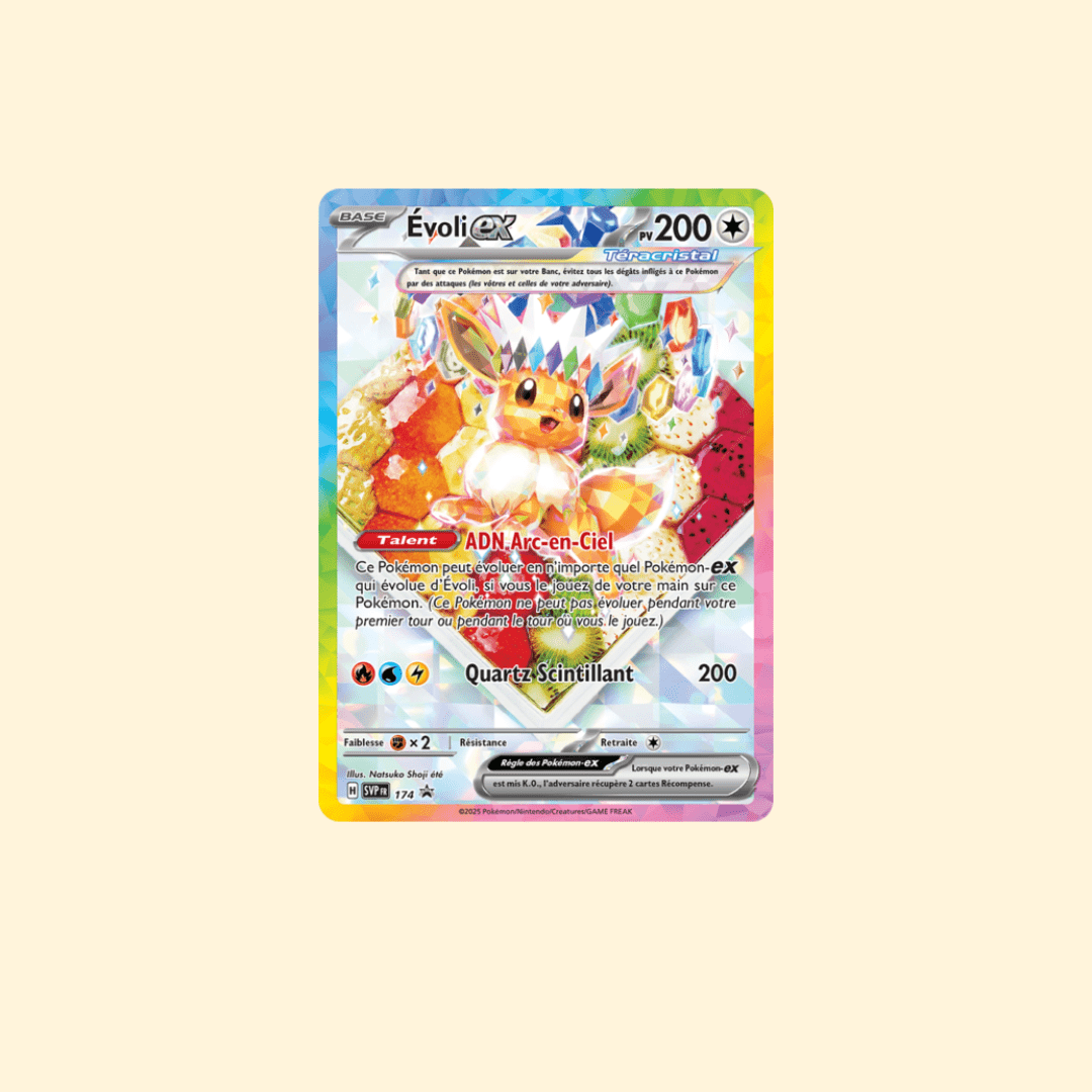 Coffret Pokémon "Collection super premium prismatiques" EV08.5 Évolutions Prismatiques - français