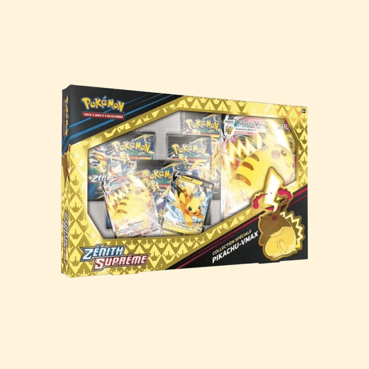 Coffret Pokémon Zénith Suprême 5 Boosters - PIkachu-Vmax - Français