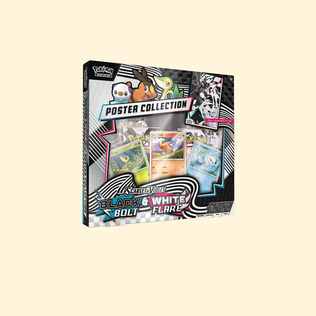 Pokémon – Coffret Collection Poster EV10.5 Foudre Noire & Flamme Blanche 🇫🇷