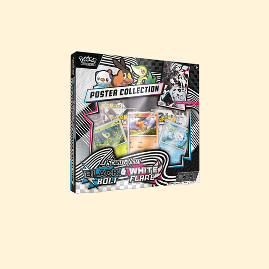 Pokémon – Coffret Collection Poster EV10.5 Foudre Noire & Flamme Blanche 🇫🇷