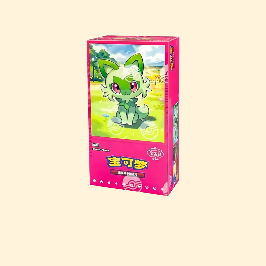 Display Pokémon Gem Pack Vol.1 [CBB1C] – (15 Boosters (Chinois Simplifié) – Scellée