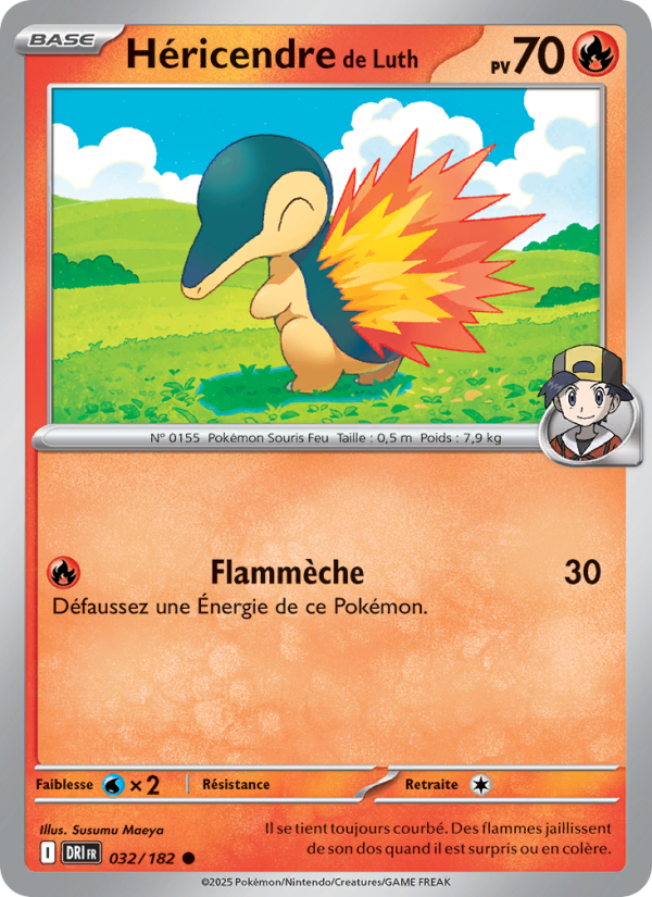 Carte Pokémon Héricendre de Luth 032 Rivalités Destinées