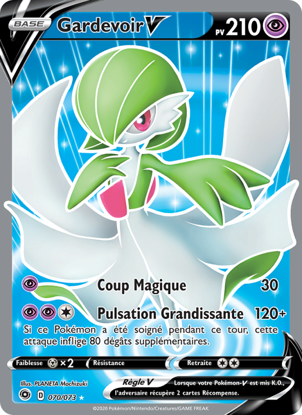 Carte Pokémon Gardevoir V 70 La Voie du Maître
