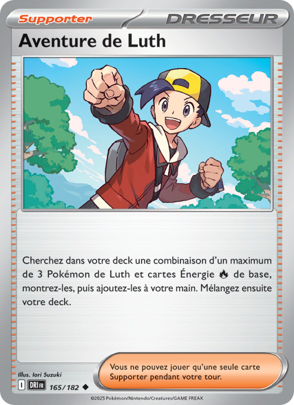 Carte Pokémon Aventure de Luth 165 Rivalités Destinées