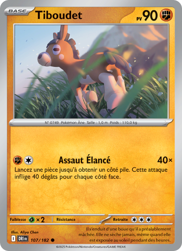 Carte Pokémon Tiboudet 107 Rivalités Destinées