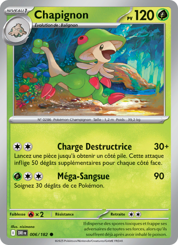 Carte Pokémon Chapignon 006 Rivalités Destinées
