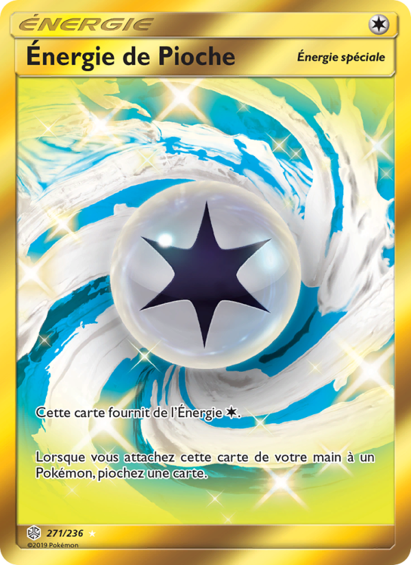 Carte Pokémon Énergie de Pioche 271 Éclipse Cosmique