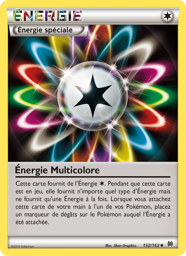 Carte Pokémon Énergie Multicolore 152 Impulsion Turbo