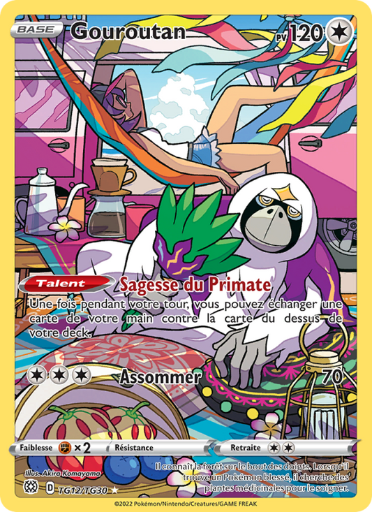 Carte Pokémon Gouroutan TG12 Stars Étincelantes