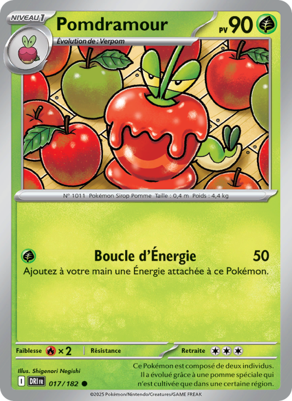 Carte Pokémon Pomdramour 017 Rivalités Destinées