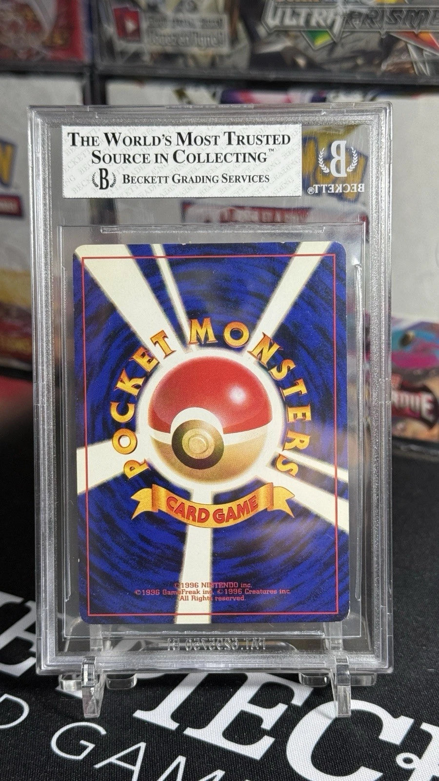 Pokémon 1996 Dracaufeu (Charizard) Base Set Holo Japonais – BGS 7.5
